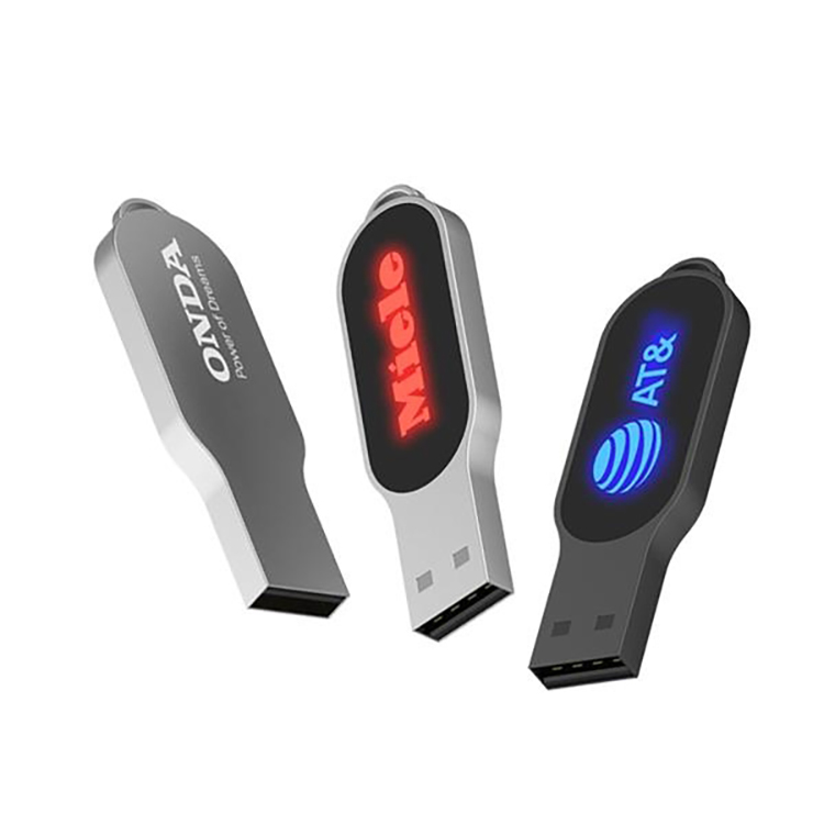 3.0 8GB Metal USB Flash Drives with Led Logo