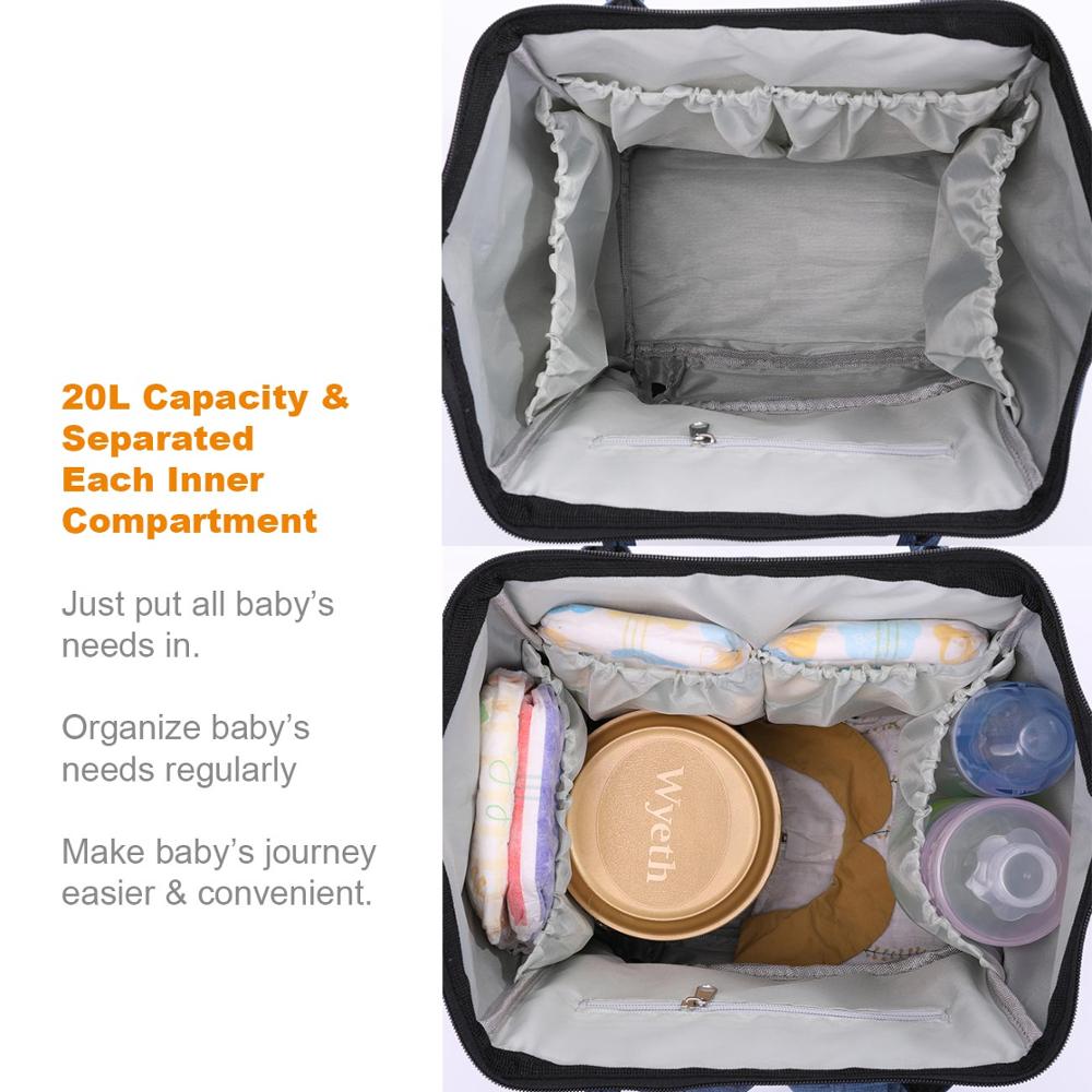 Large Capacity Baby Bag Diaper Backpack