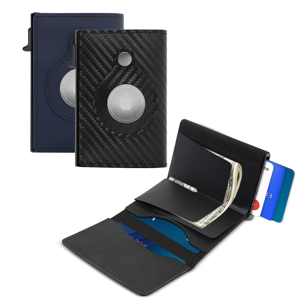 RFID Pop Up Leather Card Holder