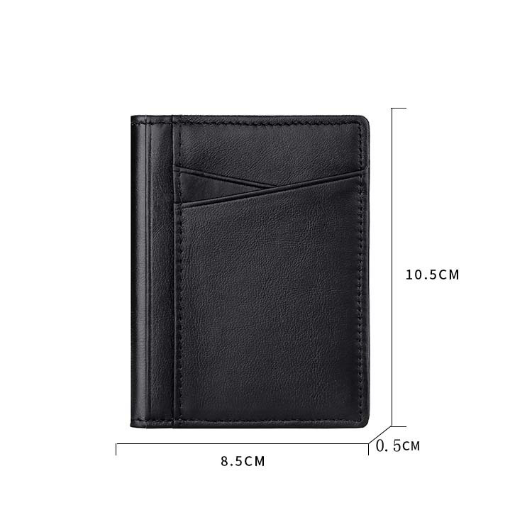 RFID Pop Up Leather Card Holder