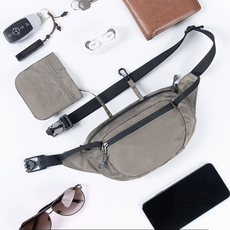 Foldable Nylon Fanny Pack