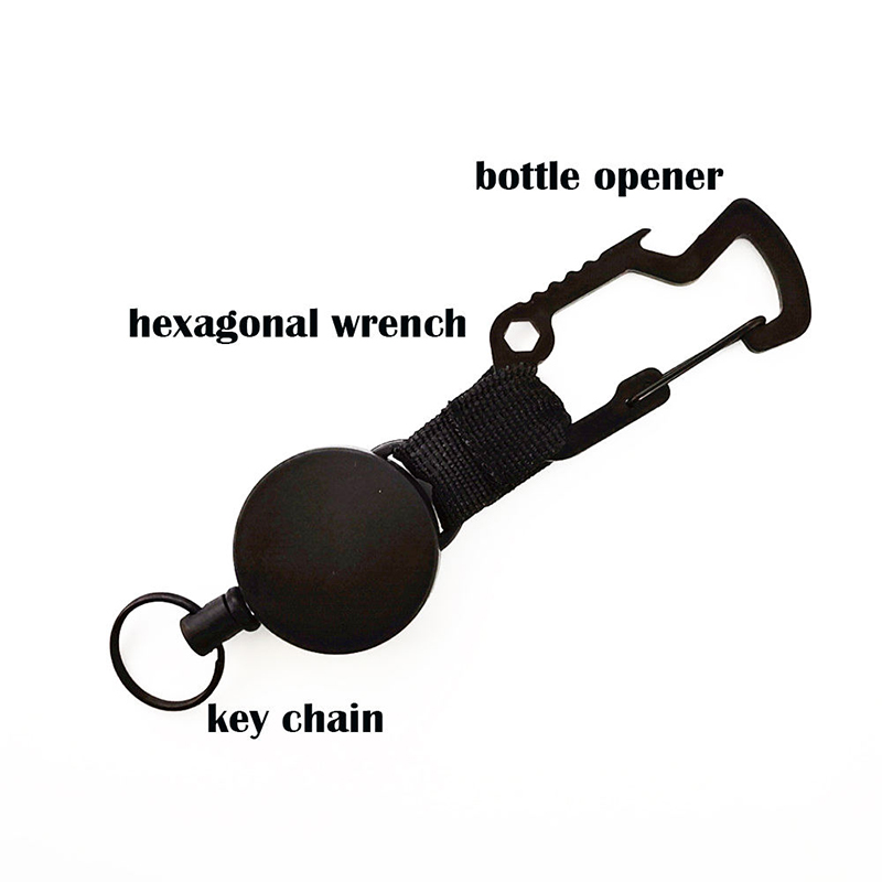 Retractable Outdoor High Elastic Steel Wire Badge Holder