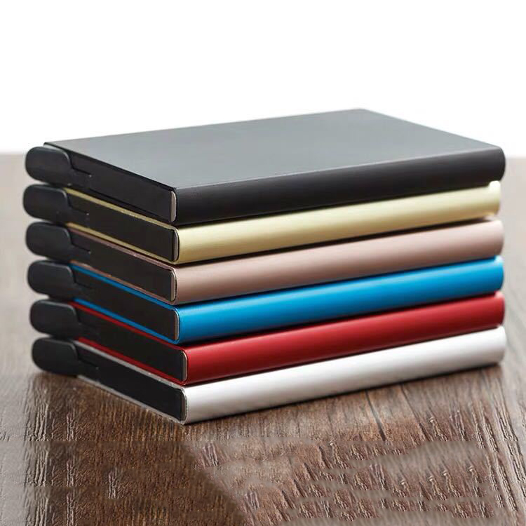 Aluminum Alloy Pop -Up Card Holder