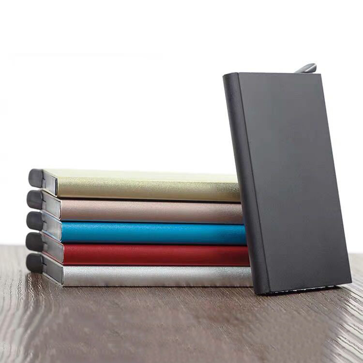 Aluminum Alloy Pop -Up Card Holder