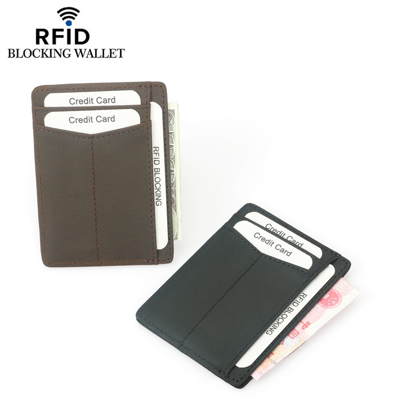 RFID Blocking PU Leather Wallets
