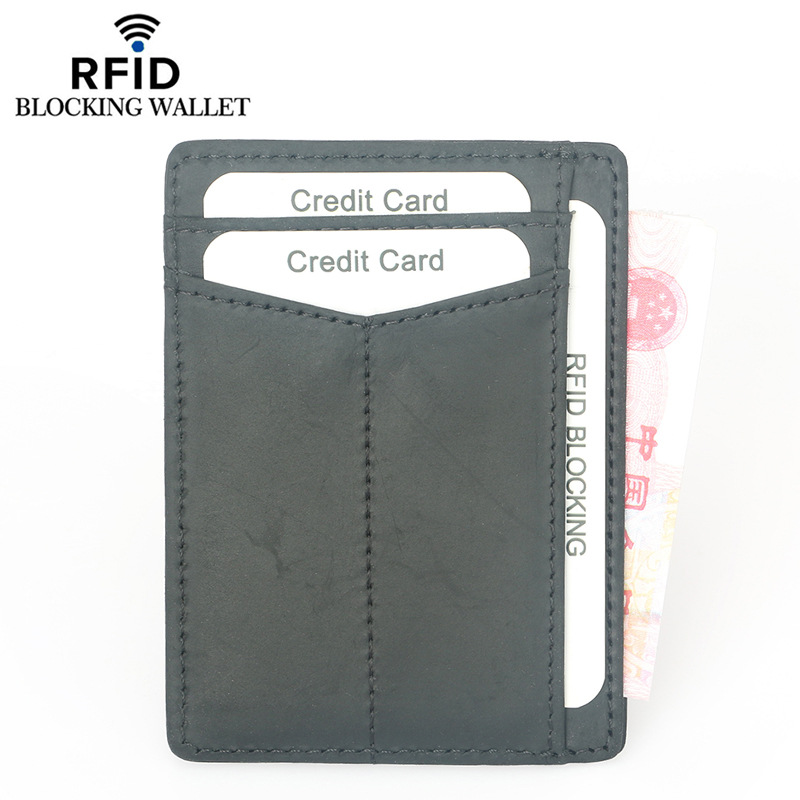 RFID Blocking PU Leather Wallets