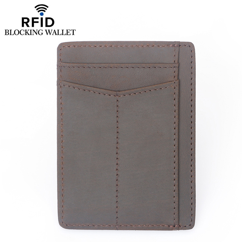 RFID Blocking PU Leather Wallets