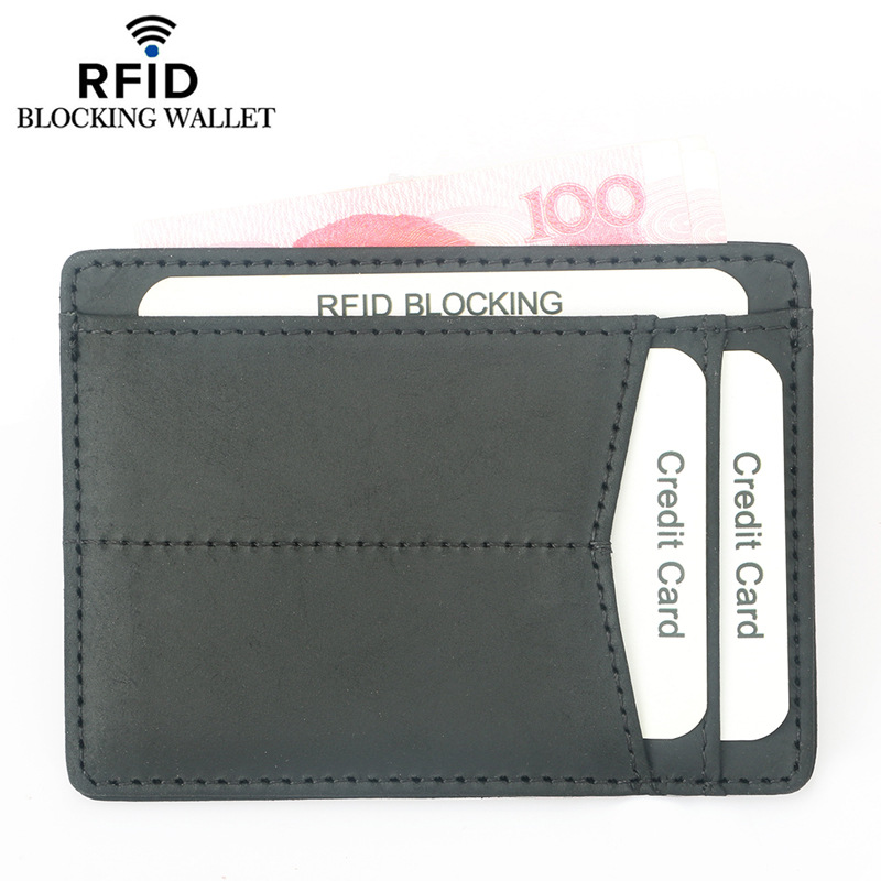 RFID Blocking PU Leather Wallets
