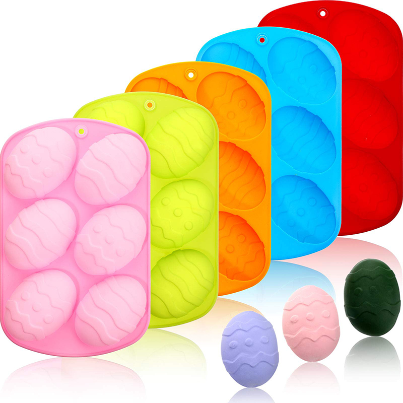 Easter Egg Chocolate Candy Molds Easter Egg Shaped Silicone Cake Molds Silicone Molds Trays