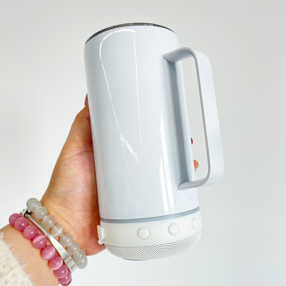 14oz Stainless Steel Wireless Speaker Coffee Cup