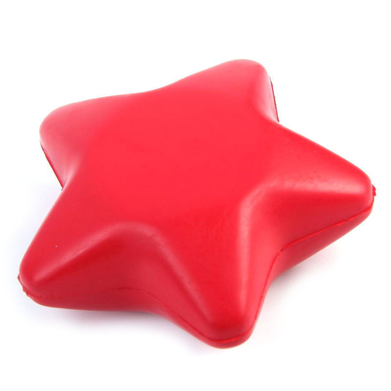 Star Stress Ball Stress Relief Balls Mini Foam Stress Balls for Kids Adults Stress Anger Fidget Relief Exercise (Bright Colors)