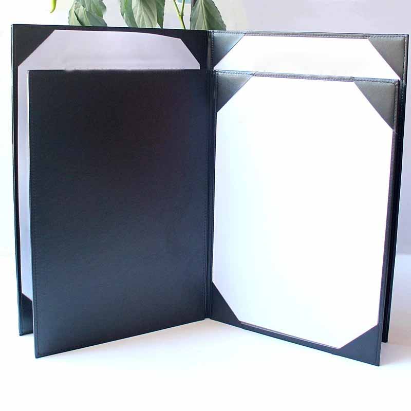 Folded PU Leather Diploma Cover