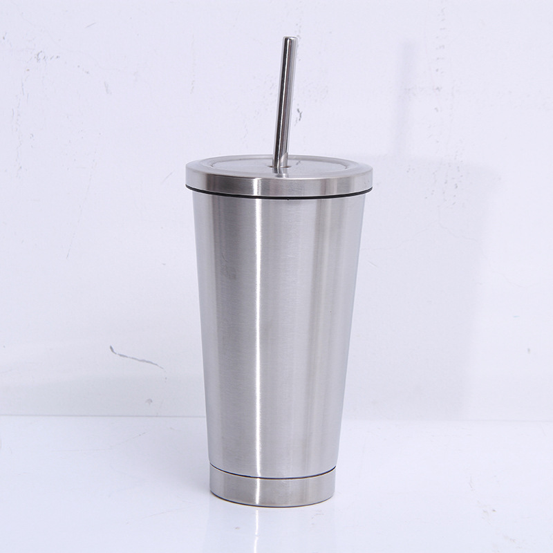 16oz Stainless Steel Vacuum Tumbler Double Wall Vacuum Insulated Metal Drinking Cups