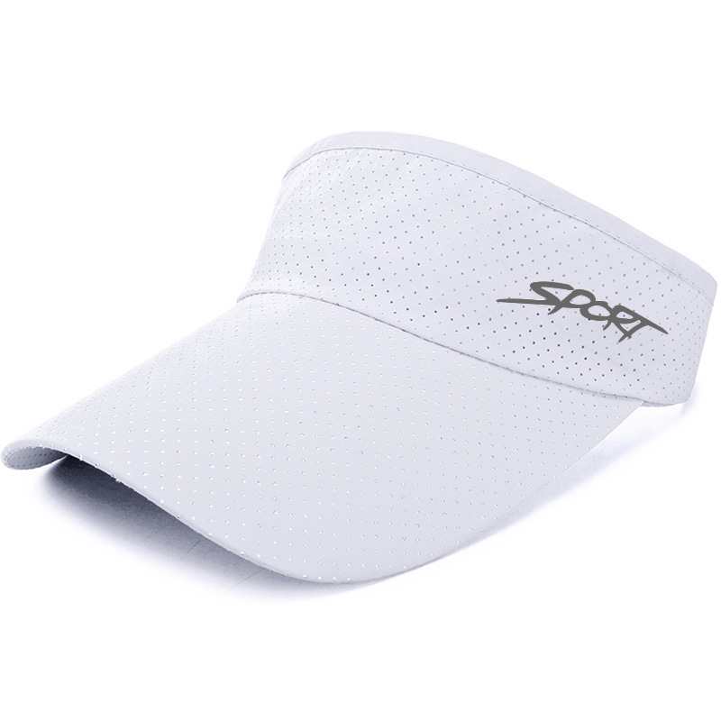 Quick-Drying Mesh Golf Visor Baseball Cap Adjustable Sun Protection Hat Cap Tennis Golf Running Hat 