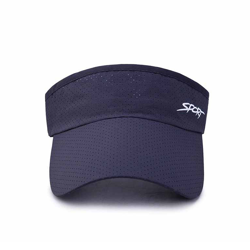 Quick-Drying Mesh Golf Visor Baseball Cap Adjustable Sun Protection Hat Cap Tennis Golf Running Hat 