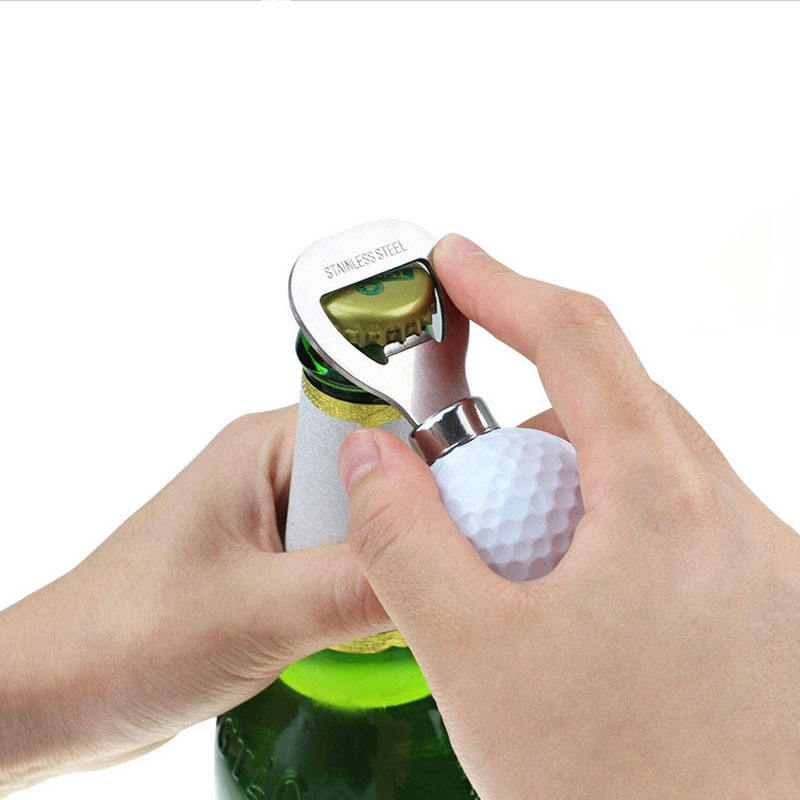 Golf Ball Shaped Bottle Openers, Fridge Beer Bottle Openers Funny Gifts Beer Novelty Items for Golf Lovers, and Beer Enthusiasts