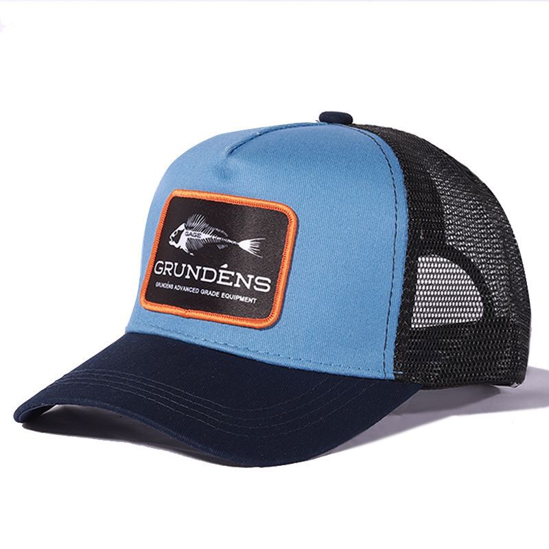 Adjustable Baseball Cap Cotton Twill Golf Cap Embroidered Patch Mesh Back Trucker Hat 5 Panel Mesh Back Baseball Cap