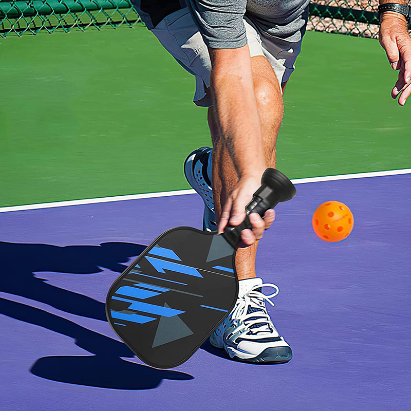 TPE Pickleball Ball Retriever, Easy Attaches to Pickleball Paddle Bottom, Picker Upper Pick Up Pickleball Without Bending Over