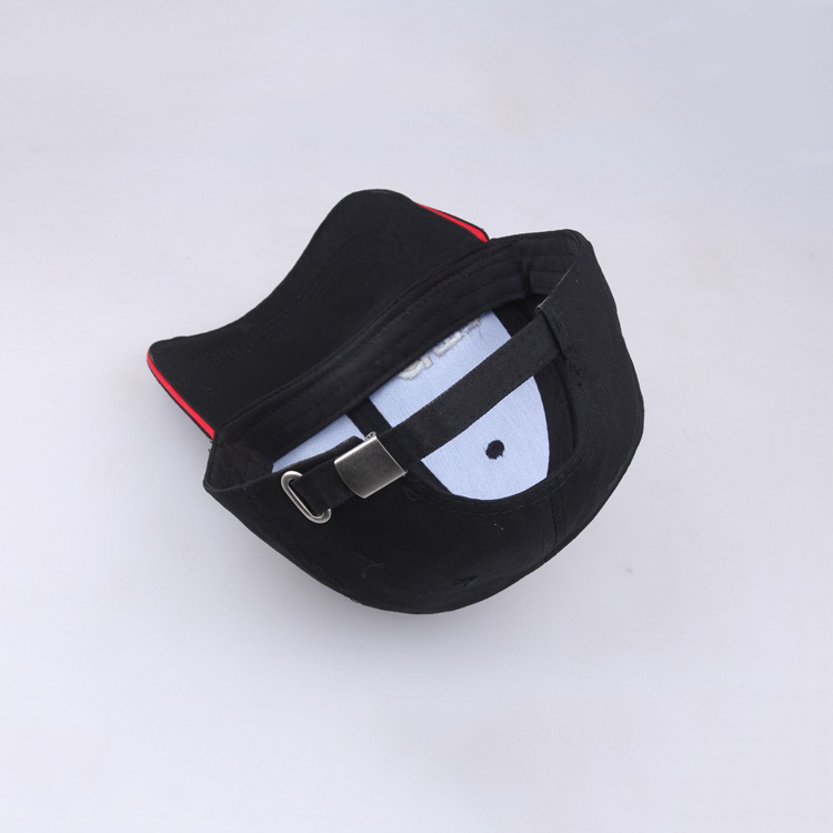 Unisex 6-Panel Cotton Twill Sandwich Golf Cap Baseball Cap Adjustable Original Classic Low Profile Cotton Hat for Golfer