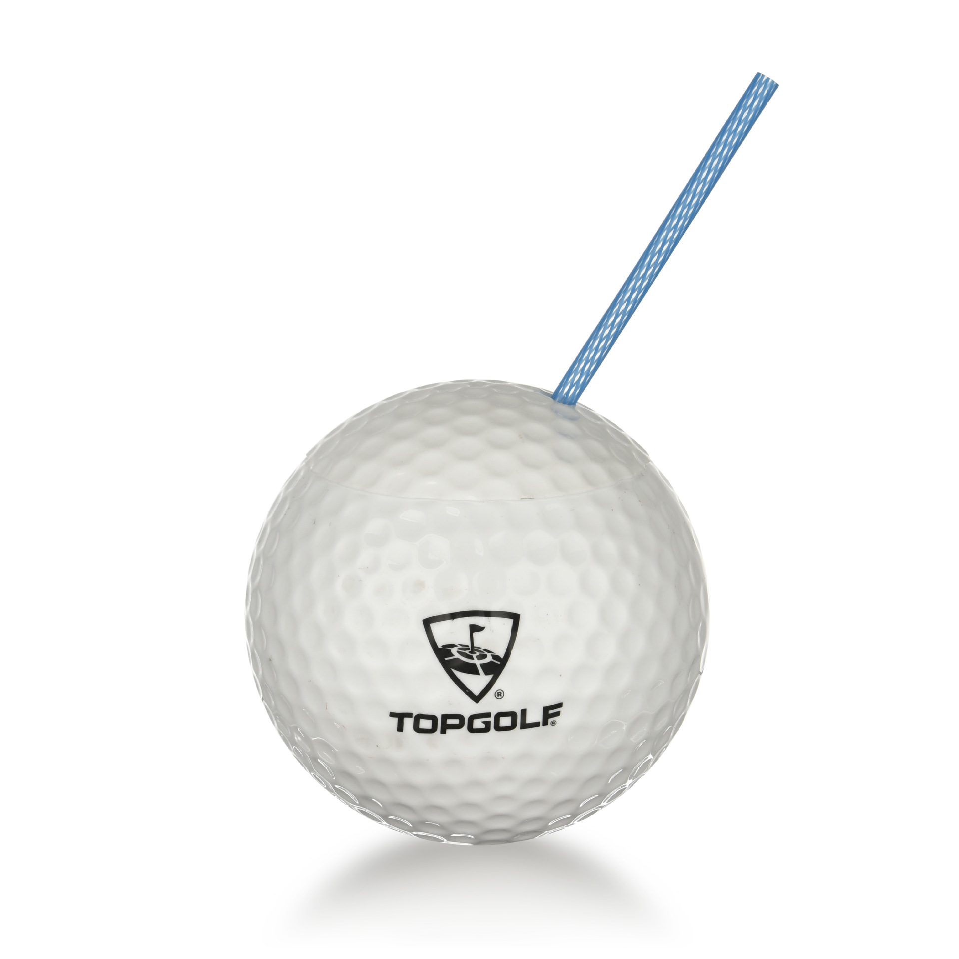 Golf Ball Cups with Straw and Lid, 20oz Plastic Reusable Golf Themed Party Cups Golf Decorations