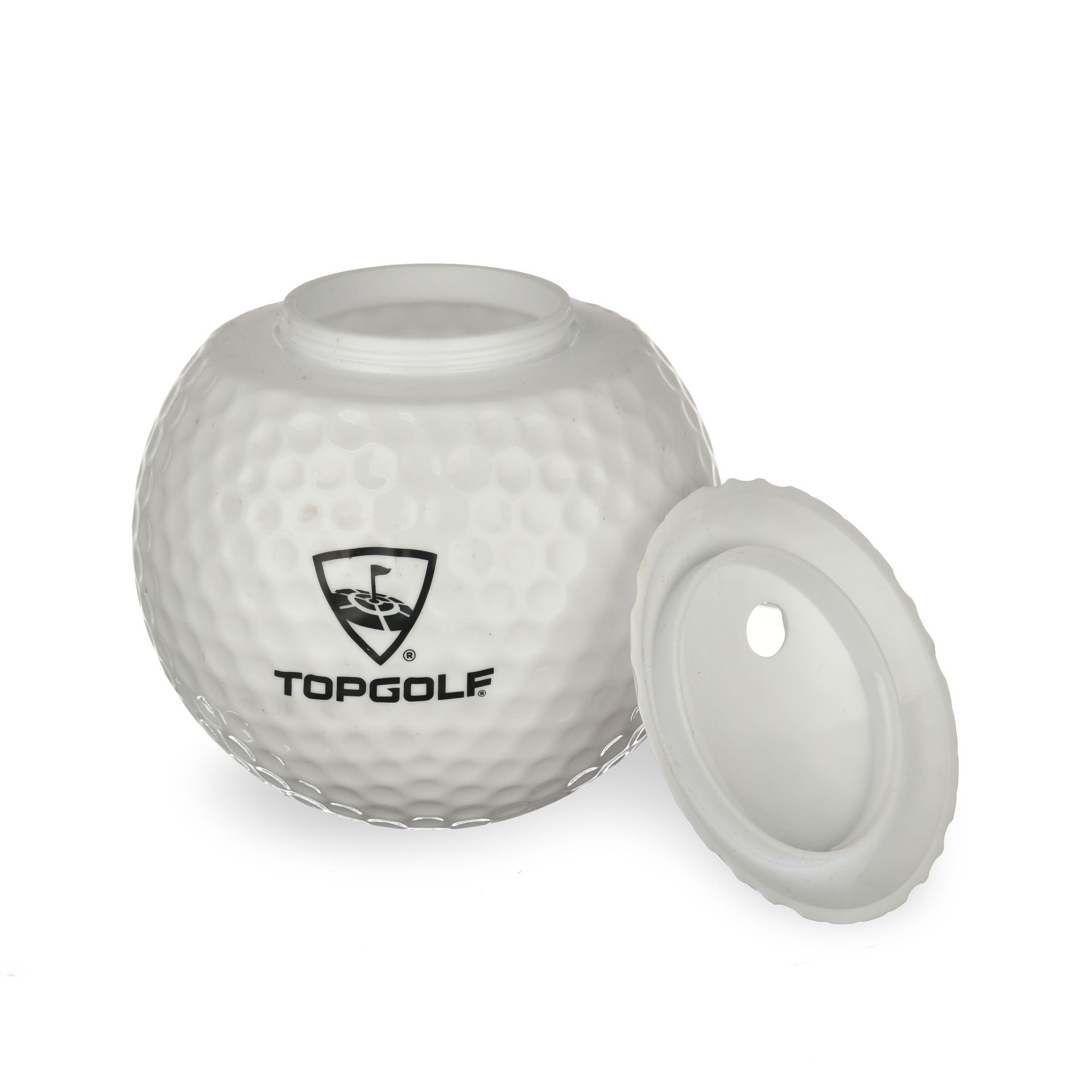 Golf Ball Cups with Straw and Lid, 20oz Plastic Reusable Golf Themed Party Cups Golf Decorations