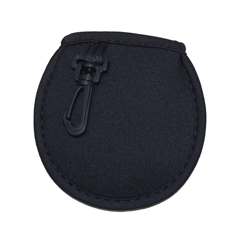 Neoprene Outer+Cotton Liner Golf Ball Cleaner Pouch With Hook Easy Attached to Your Golf Bag Belt Keep Your Golf Ball Clean