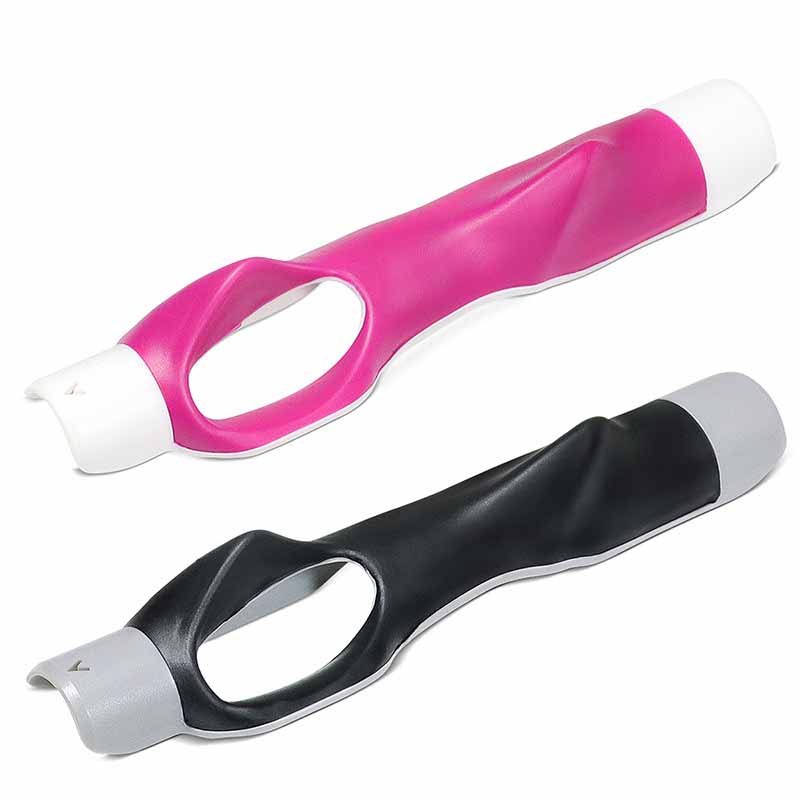 Golf Hand Grip Golfer Training Grip Black Golf Swing Trainer Grips Golf Plastic Swing Trainer Training Grip Aids for Practice