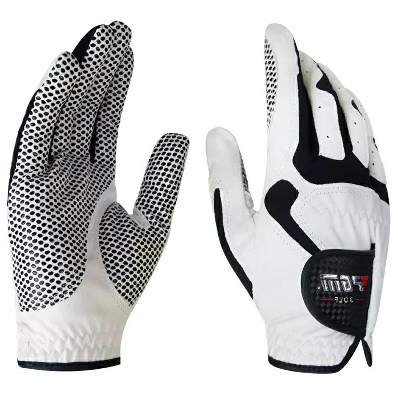 Microfibre Anti-slip Golf Gloves Soft Comfortable and Breathable Golf Gloves Non-Slip Gloves for Golfers