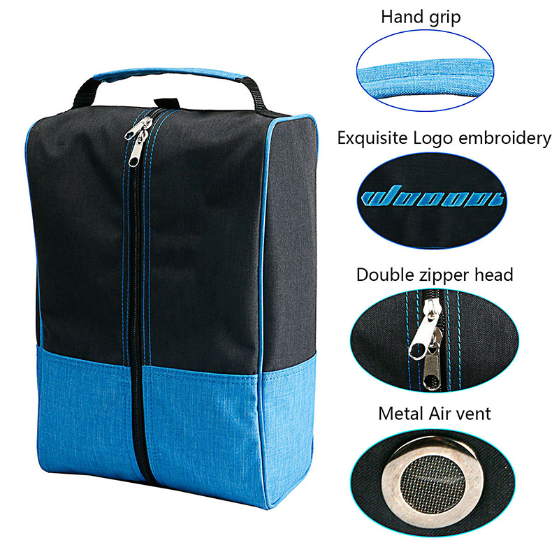 Oxford Golf Zippered Shoe Bag 
