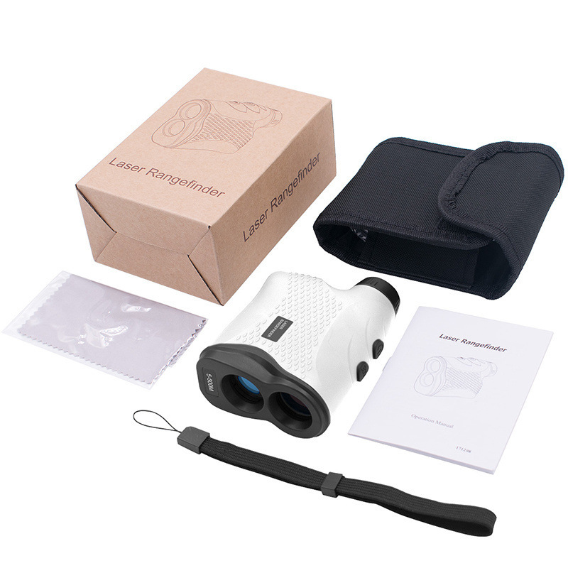 Golf Laser Rangefinder 600 Yards High-Precision Laser Distance Finder, Flag-Lock with Vibration Distance/Speed/Angle Measurement