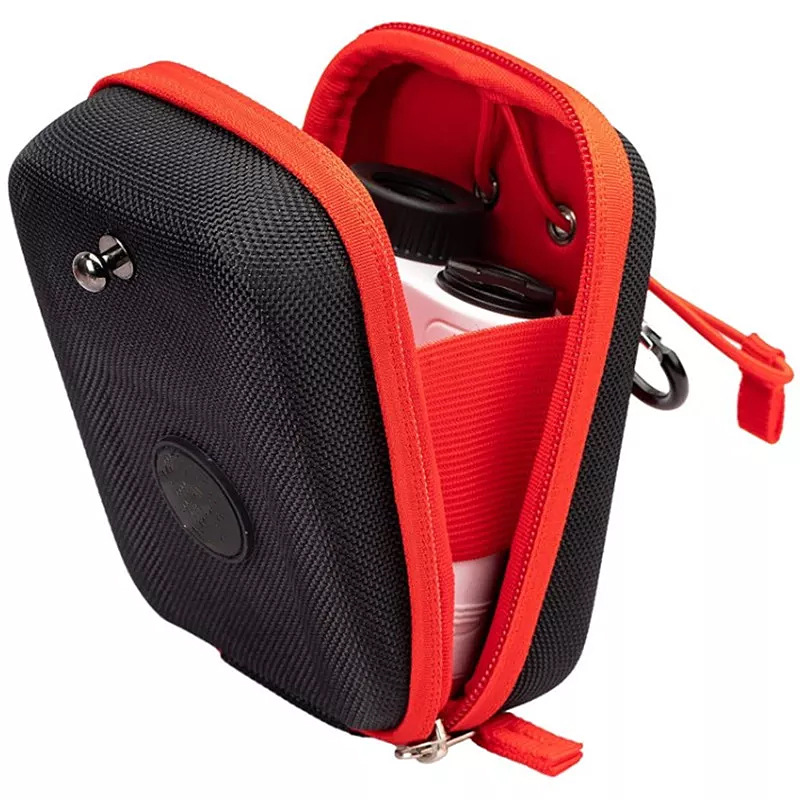 Golf Rangefinder Case, Universal Waterproof EVA Range Finder Carry Bag with Carabiner Belt Clip Compatible for Most Rangefinder