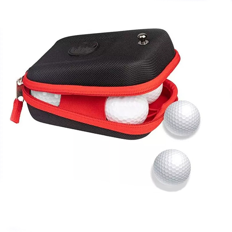 Golf Rangefinder Case, Universal Waterproof EVA Range Finder Carry Bag with Carabiner Belt Clip Compatible for Most Rangefinder