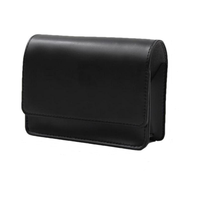 PU Leather Golf Rangefinder Case Magnetic Closure Universal Golf Range Finder Carry Bag Belt Hanging Golfs Pouch Golf Accessories