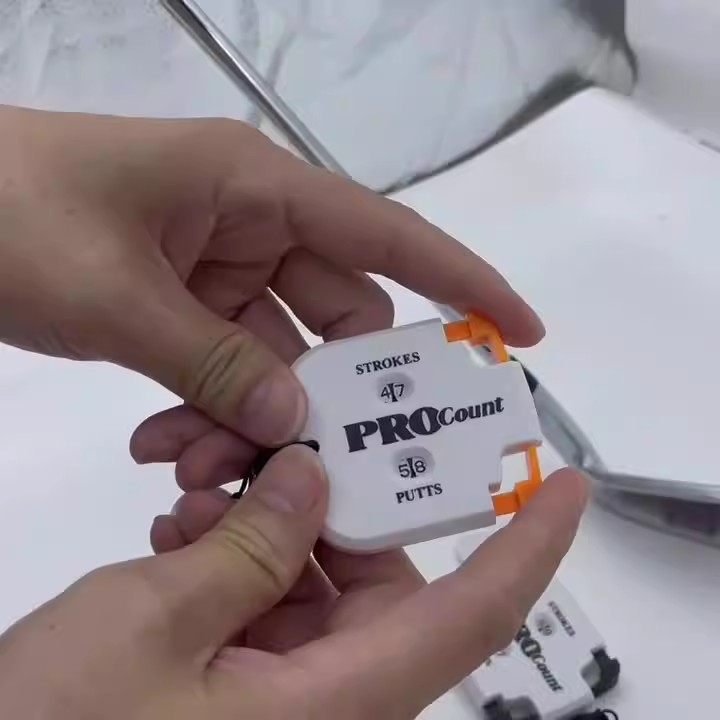 Mini Plastic Golf Scorer