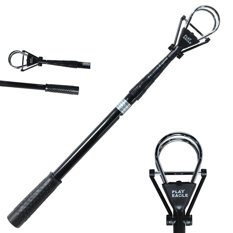 Extendable Golf Ball Retriever, Portable Telescopic Golf Ball Pick Up Ball Retriever, 23.6