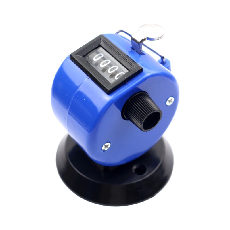 ABS Hand Held Tally Counters, 4 Digit Mechanical Palm Golf Counter, Handheld Number Click Counter Manual Plastic Clicker for Golf