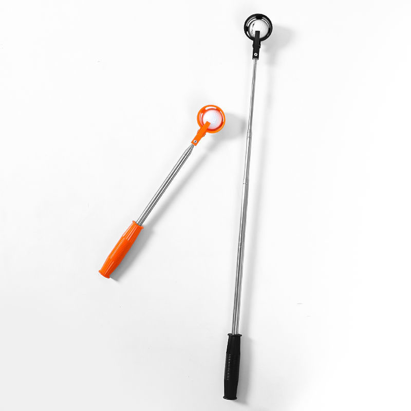 Telescopic Golf Ball Retriever for Water with Spring Release-Ready Head, Stainless Steel Golf Ball Retriever Tool, Grabber Tool