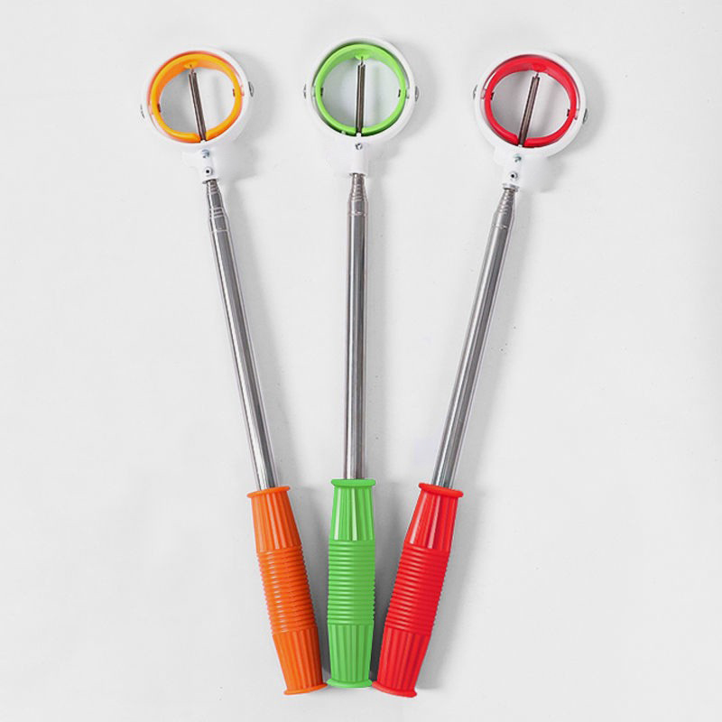 Telescopic Golf Ball Retriever for Water with Spring Release-Ready Head, Stainless Steel Golf Ball Retriever Tool, Grabber Tool