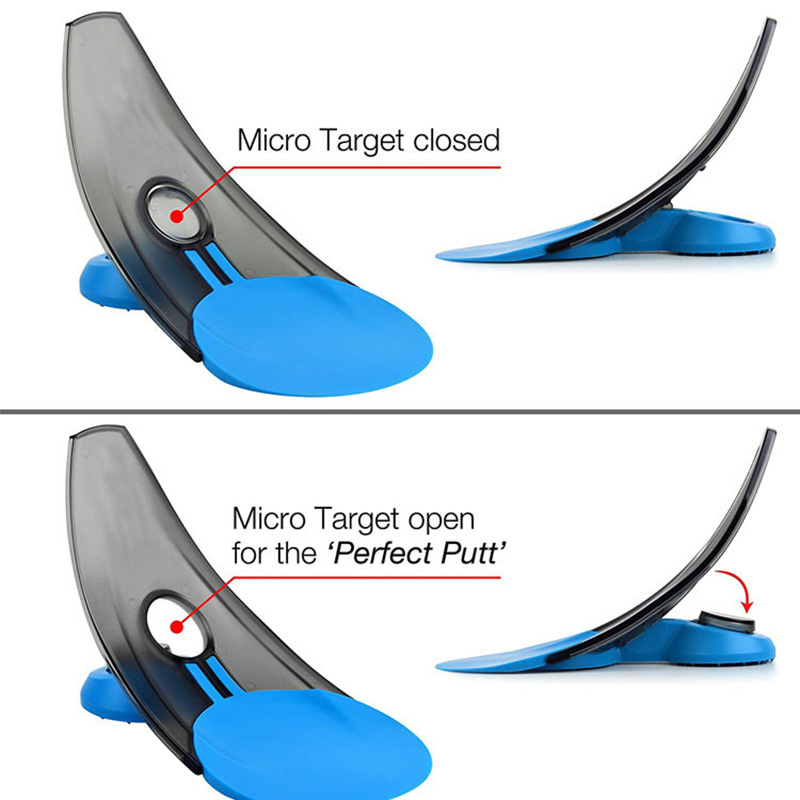 Plastic Golf Putting Trainer, Premium Pressure Putt Trainer - Perfect Your Golf Putting