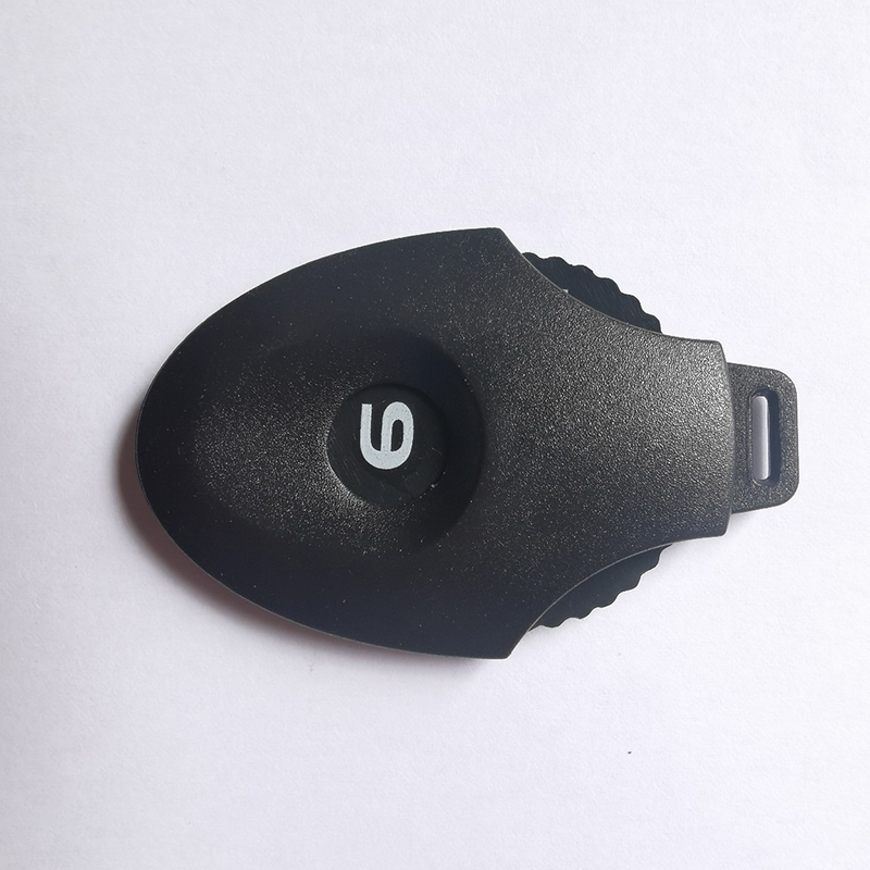 Plastic Golf Rotating No. Tag For Golf Driver Fairway Woods Hybrid Headcover, Hanging Interchangeable Rotating Number Plate