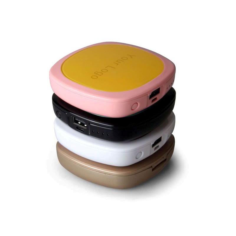 Mirror 2-in-1 Power Bank, Compact Beauty Mirror Power Bank, External Battery Pack With Makeup Mirror For Travel
