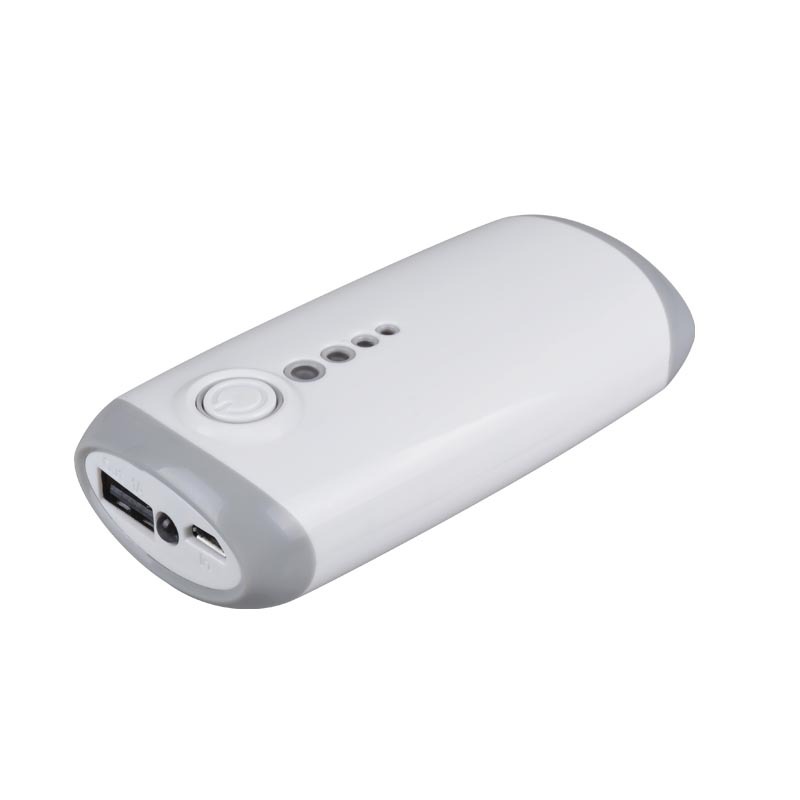 Dual USB 4000mAh Power Bank with LED Flashlight, Portable External Battery Pack With LED Light Perfect for Travel, Hiking, Camping