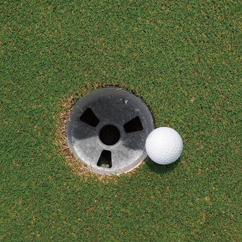 Golf Practice Putting Green Hole Cup, ABS Plastic Golf Cups for Outdoor Backyard Golf Practice, Dimension 4