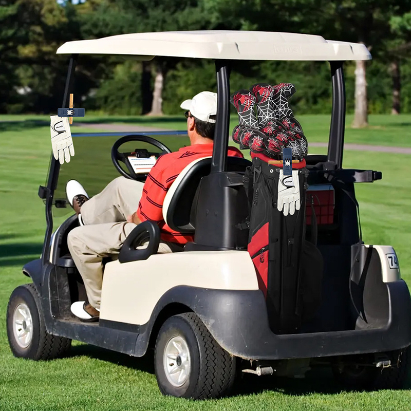 Golf Cigar Holder Clip, Plastic Cigar Minder Clip Holder, Golf Cart Cigar Stand for Golfing Accessories, Boats, BBQ, Grills