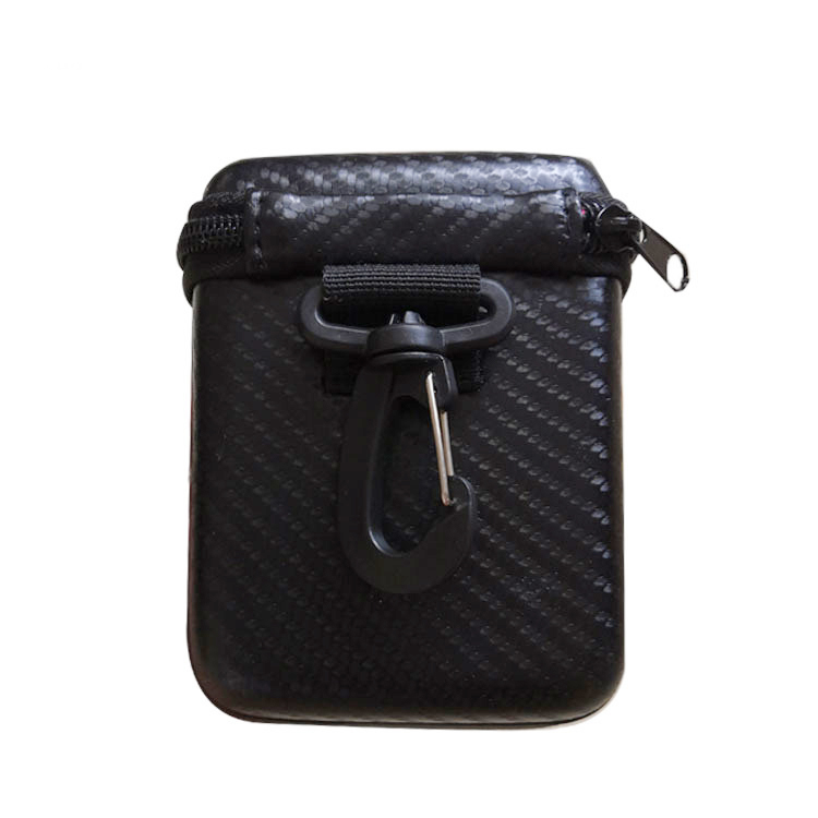 Shockproof EVA Rangefinder Case, High-quality Waterproof Carbon Fiber Pattern PU + EVA + Lining Velvet Golf Range Finder Case
