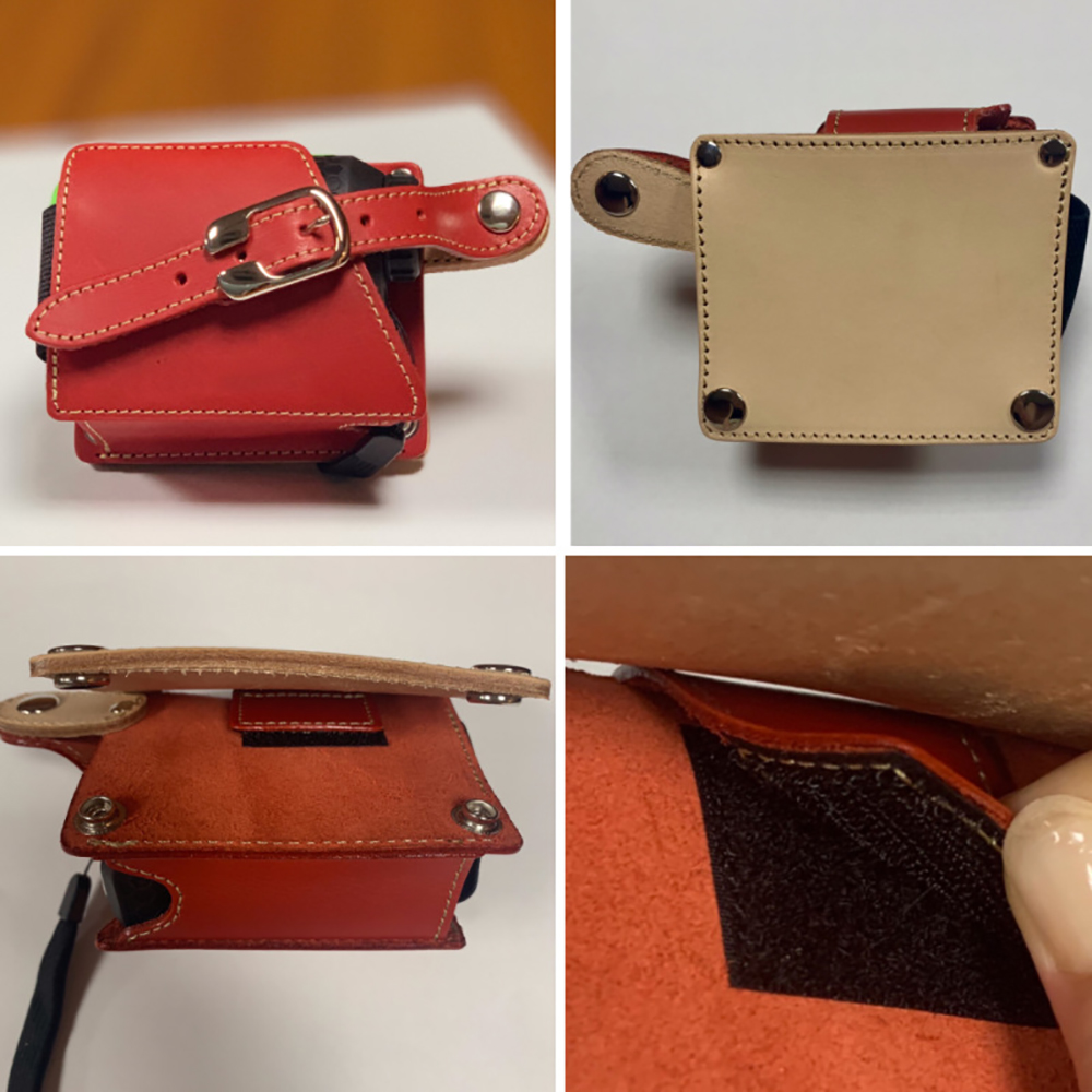 Portable PU Golf Rangefinder Storage Case, PU Leather Range Finder Holster, fits All Golf & Hunting Rangefinder