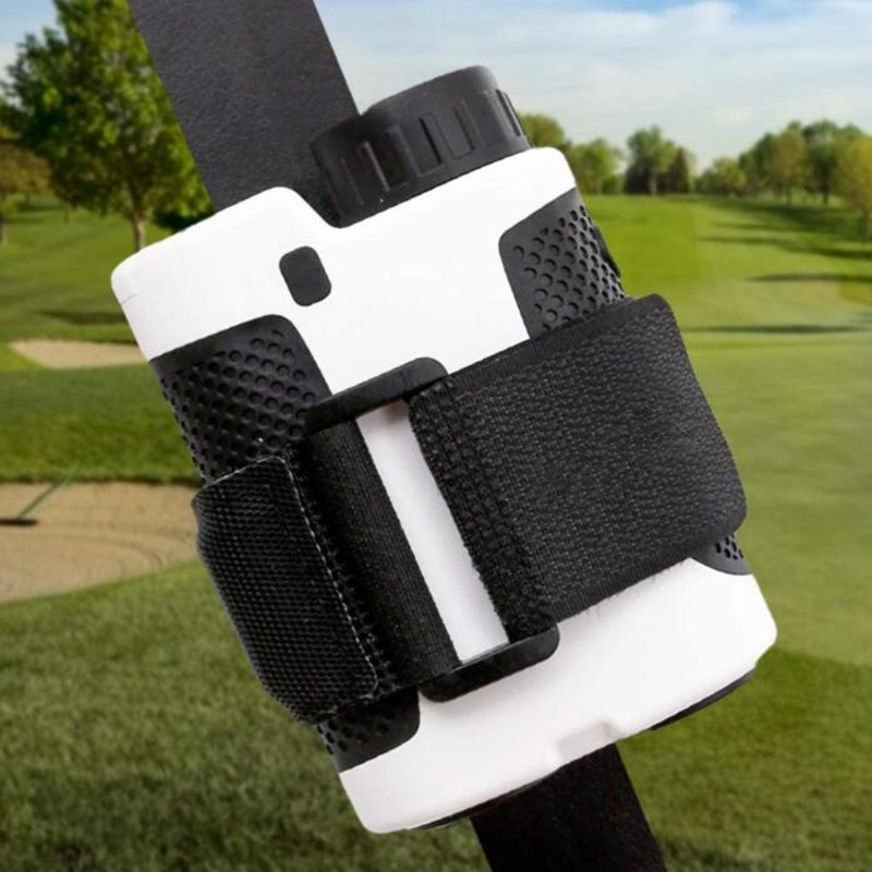 Magnetic Rangefinder Mount Strap, Adjustable Rangefinder Mount/Holder/Strap/Band with Strong Magnet Securely Attached to Golf Cart