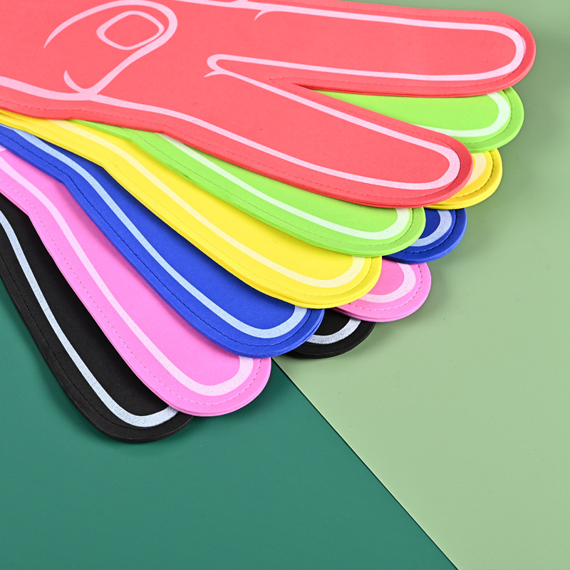 Cheering Up Foam Hand, 18Inch EVA Foam Fingers Noise Makers Party Favors, Sports Giant Pointer Foam Hand Pom Poms Cheerleader Prop