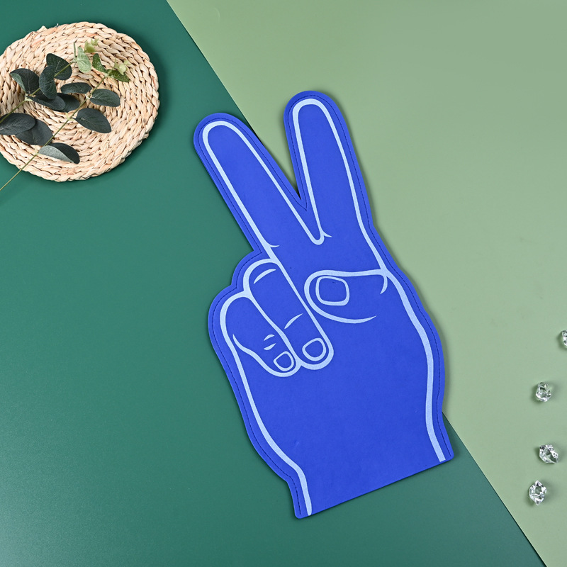 Cheering Up Foam Hand, 18Inch EVA Foam Fingers Noise Makers Party Favors, Sports Giant Pointer Foam Hand Pom Poms Cheerleader Prop