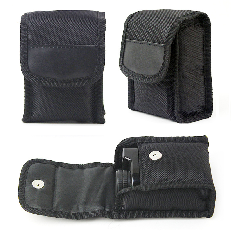 Golf Rangefinder Nylon Pouch Waist Bag, Range Finder Protector Carrying Case with Clip, Universal Laser Rangefinder Storage Bag